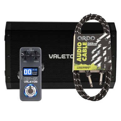 Valeton GP-5 Multi-FX Pedal & VFR-110 FRFR Guitar Cab Bundle