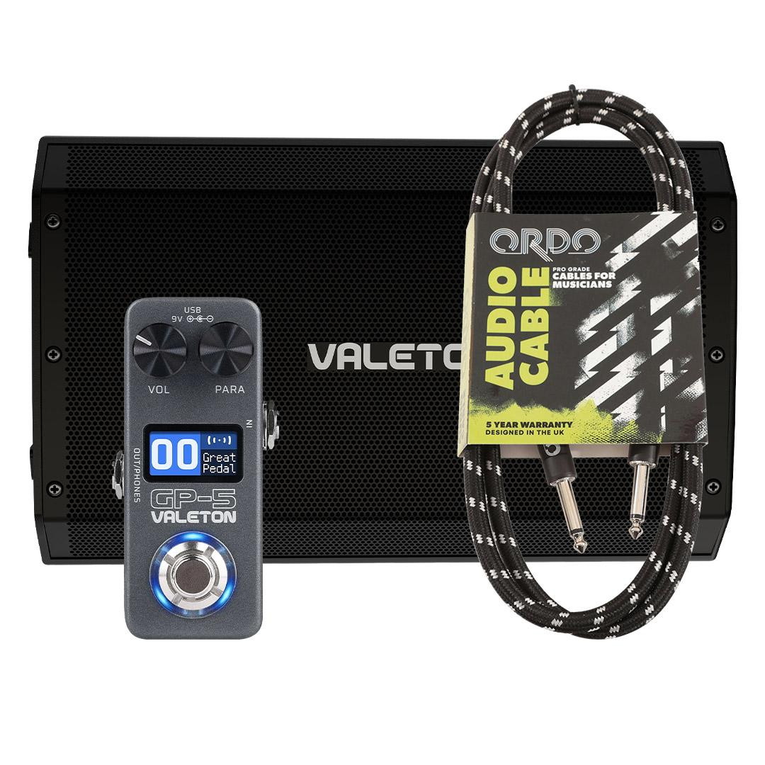 Valeton GP-5 Multi-FX Pedal & VFR-110 FRFR Guitar Cab Bundle - Image 1