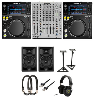 Pioneer XDJ-700 & Allen & Heath XONE96 DJ Deck Bundle With Speakers
