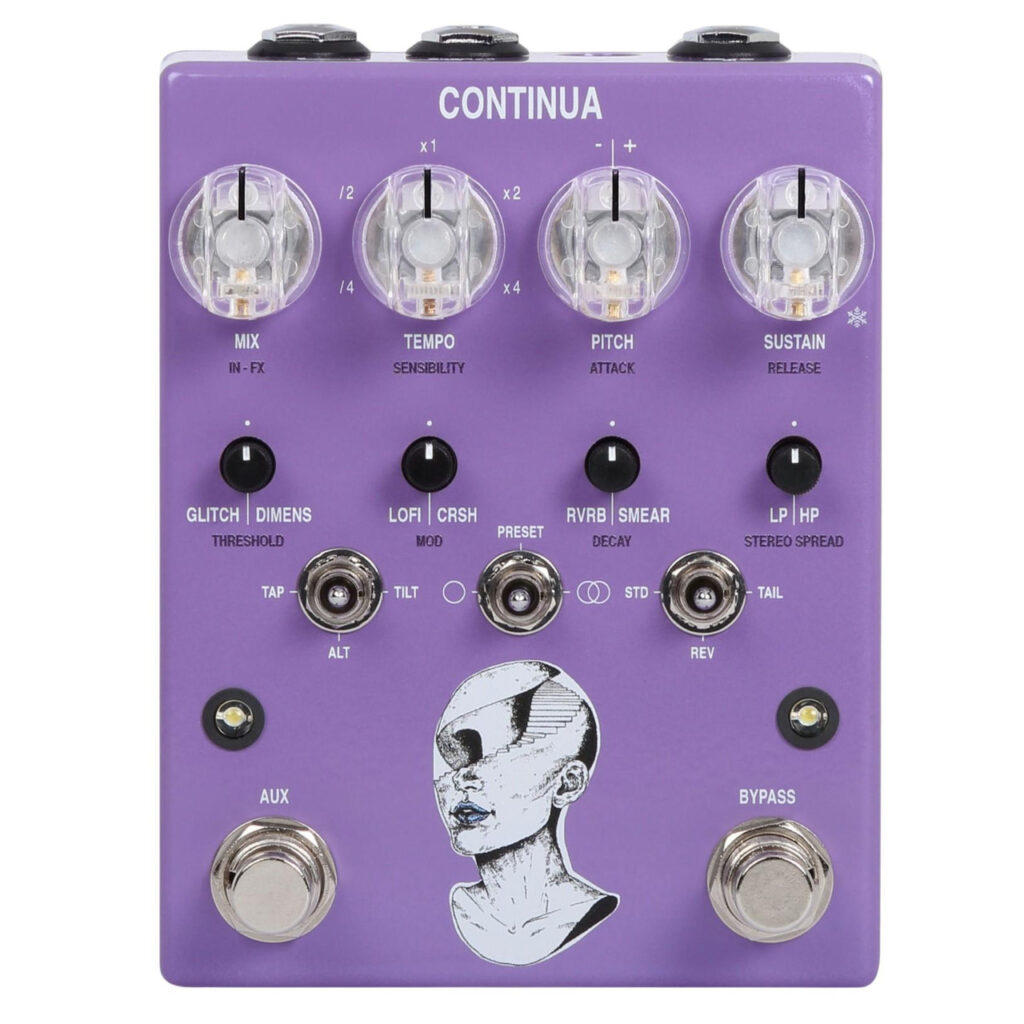 AC Noises Continua Stereo Dynamic Sampler and Multi-Effects Pedal