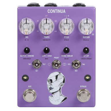 AC Noises Continua Stereo Dynamic Sampler and Multi-Effects Pedal