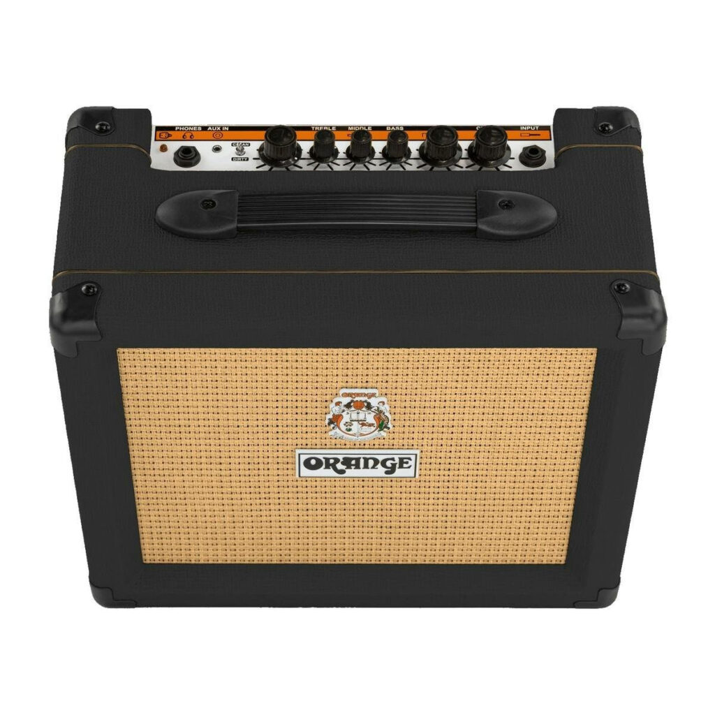 Orange Crush 20w Twin Channel 1x8" Combo in Black