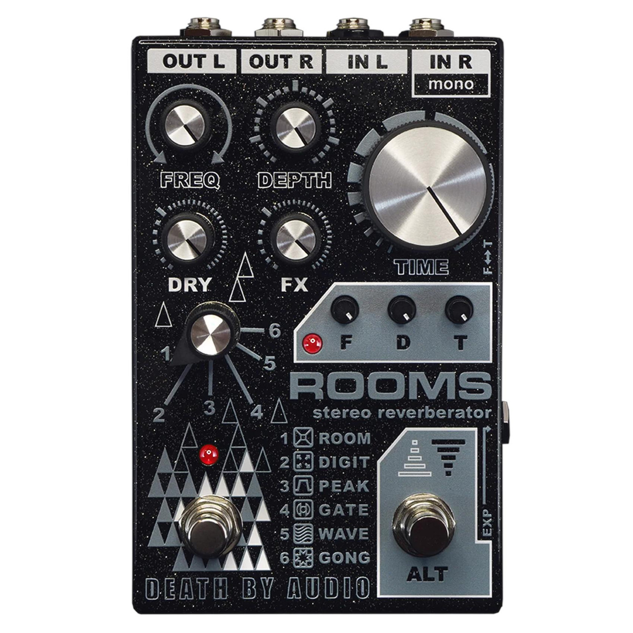 Death By Audio Rooms Stereo Reverberator Pedal - Image 2