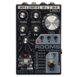 Death By Audio Rooms Stereo Reverberator Pedal - Image 1
