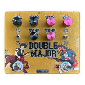 Summer School Electronics Double Major Klon Style Double Overdrive Pedal - Image 1