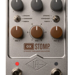 Universal Audio UAFX OX Stomp Dynamic Speaker Emulator Pedal - Image 1