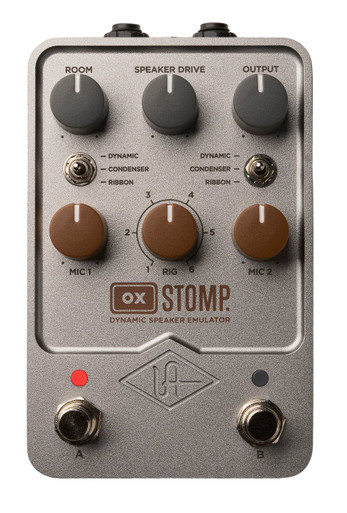 Universal Audio UAFX OX Stomp Dynamic Speaker Emulator Pedal