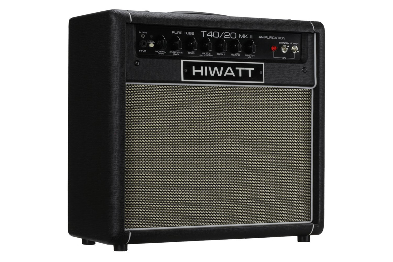 Hiwatt T40/20 Tube Series MKIII 40/20w 1x12 Amplifier Combo - Image 5