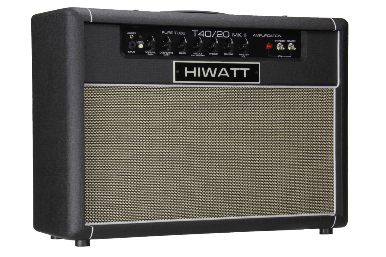 Hiwatt T40/20 Tube Series MKIII 40/20w 2x12 Amplifier Combo - Image 5