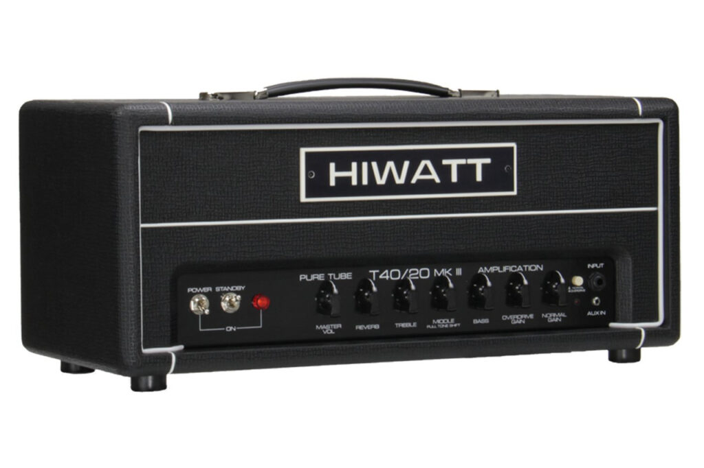 Hiwatt T40/20 Tube Series MKIII 40/20w Amplifier Head