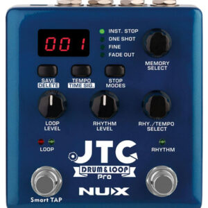 NUX JTC-PRO Drum and Loop PRO Dual Pedal - Image 1