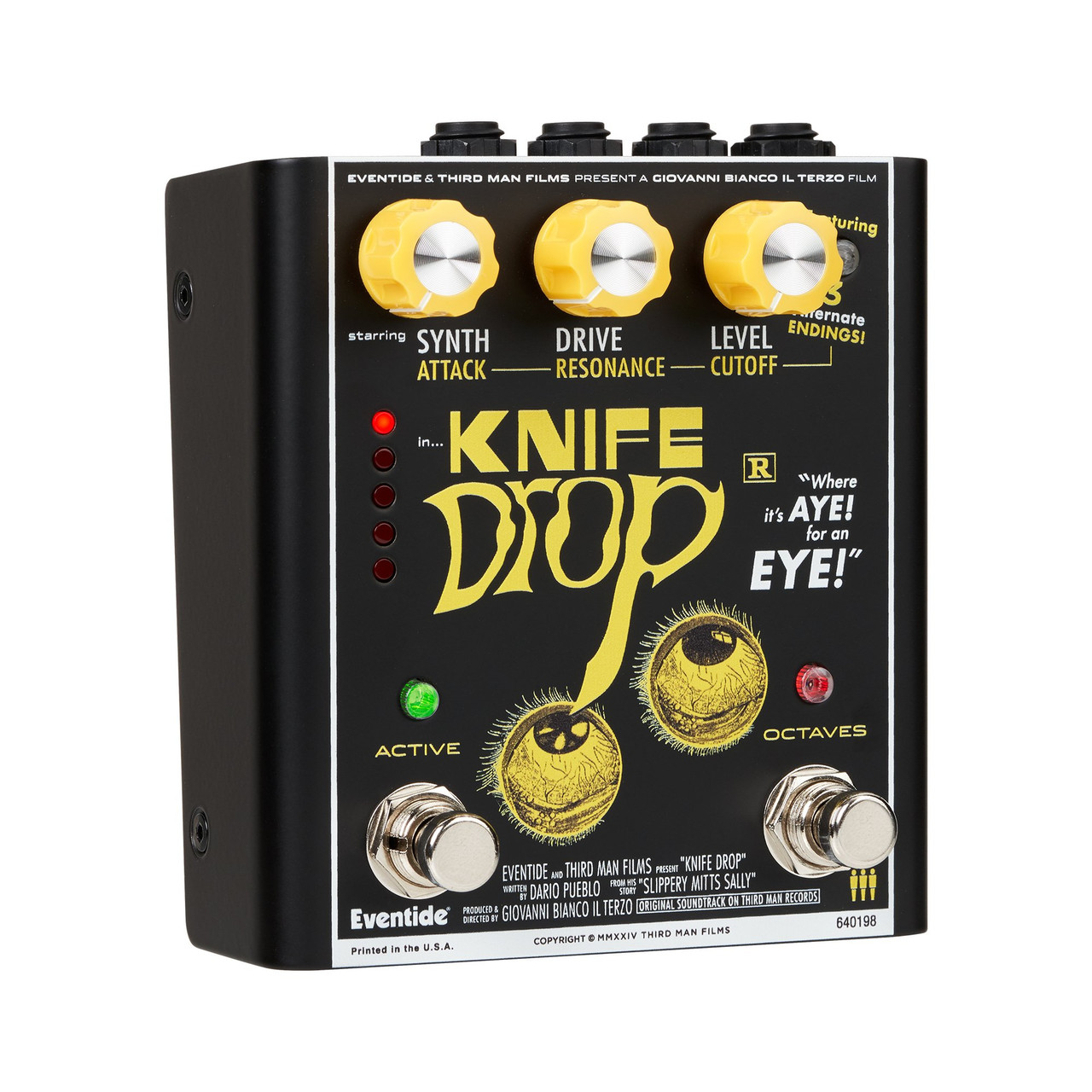 Eventide Knife Drop Fuzz Octave Pedal with Monophonic Synth - Image 5