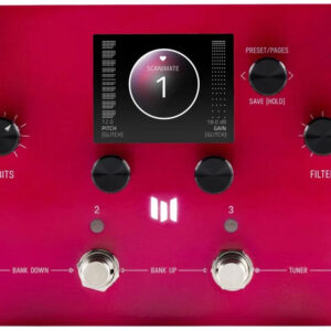 Meris Ottobit X Modular Degradation and Texture Engine Pedal in Hot Pink