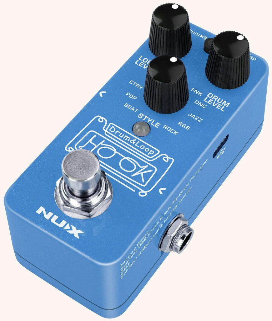 NUX Hook Drum and Looper Pedal