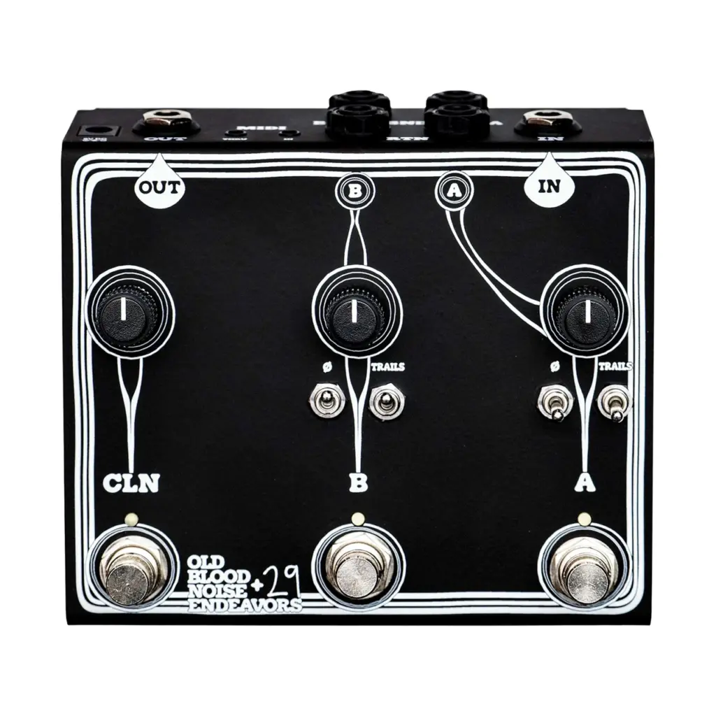 Old Blood Noise Endeavors Signal Blender Stereo Parallel Effects Router Pedal
