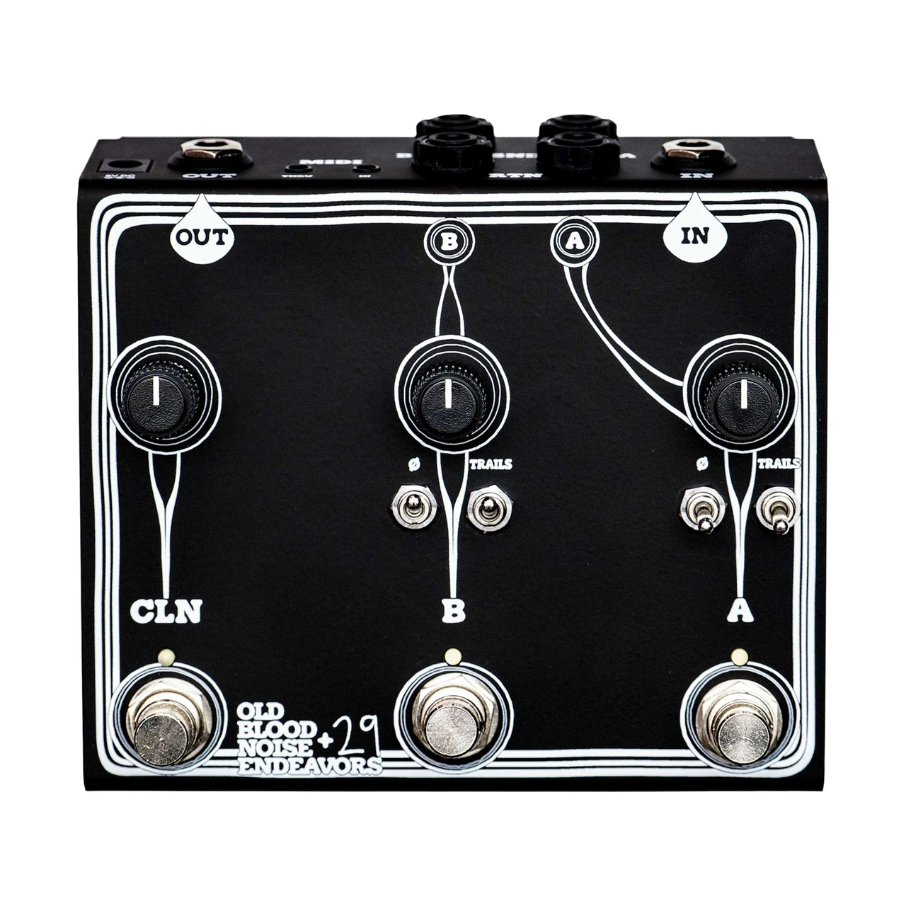 Old Blood Noise Endeavors Signal Blender Stereo Parallel Effects Router Pedal - Image 2