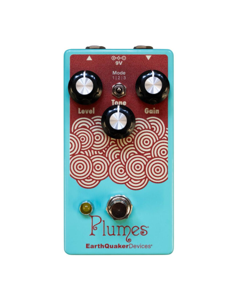 Earthquaker Devices Plumes Small Signal Shredder Overdrive Pedal Custom Colourway