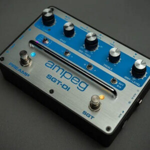 Ampeg SGT-DI Bass Preamp and DI Pedal Blue Line Anniversary Edition Pedal