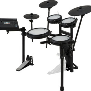 Roland TD313 Kit with throne, pedal, headphones, sticks - Image 6