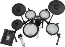 Roland TD313 Kit with throne, pedal, headphones, sticks - Image 3