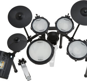 Roland TD313 Kit with throne, pedal, headphones, sticks - Image 2