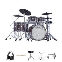 Roland VAD716-GE VAD Drum Kit Bundle Package with Double Pedal - Image 2