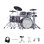 Roland VAD716-GE VAD Drum Kit Bundle Package with Double Pedal - Image 3
