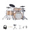 Roland VAD716-GN VAD Drum Kit Bundle Package with Double Pedal - Image 3