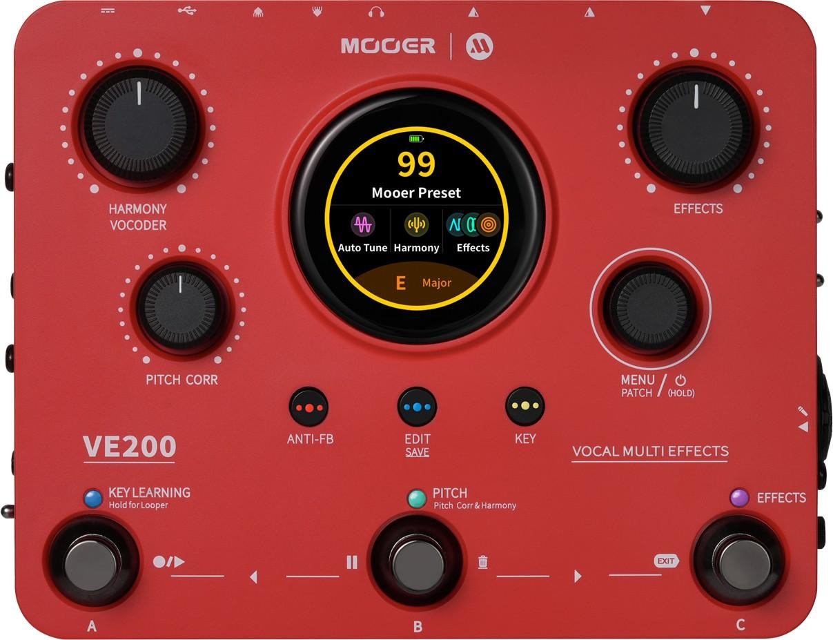 Mooer VE200 Vocal Multi Effector Pedal