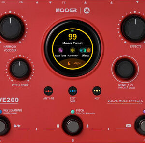 Mooer VE200 Vocal Multi Effector Pedal