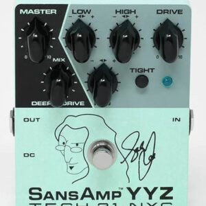 Tech 21 YYZ Geddy Lee Signature SansAmp YYZ Pedal