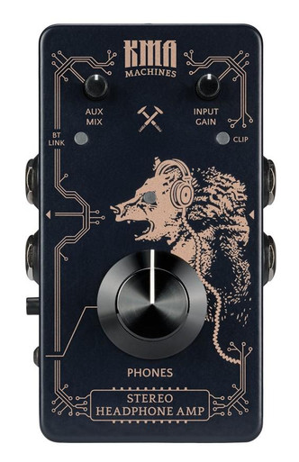 KMA Machines Stereo Headphone Amp Pedal