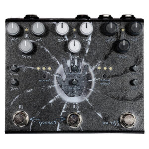 Old Blood Noise Endeavors Beam Splitter V2 Triple Tracking Overdrive & Distortion Pedal in Shadow - Image 2