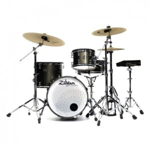 Zildjian ALCHEM-E Series Gold Kit with Double Pedal Custom Bundle - Image 3