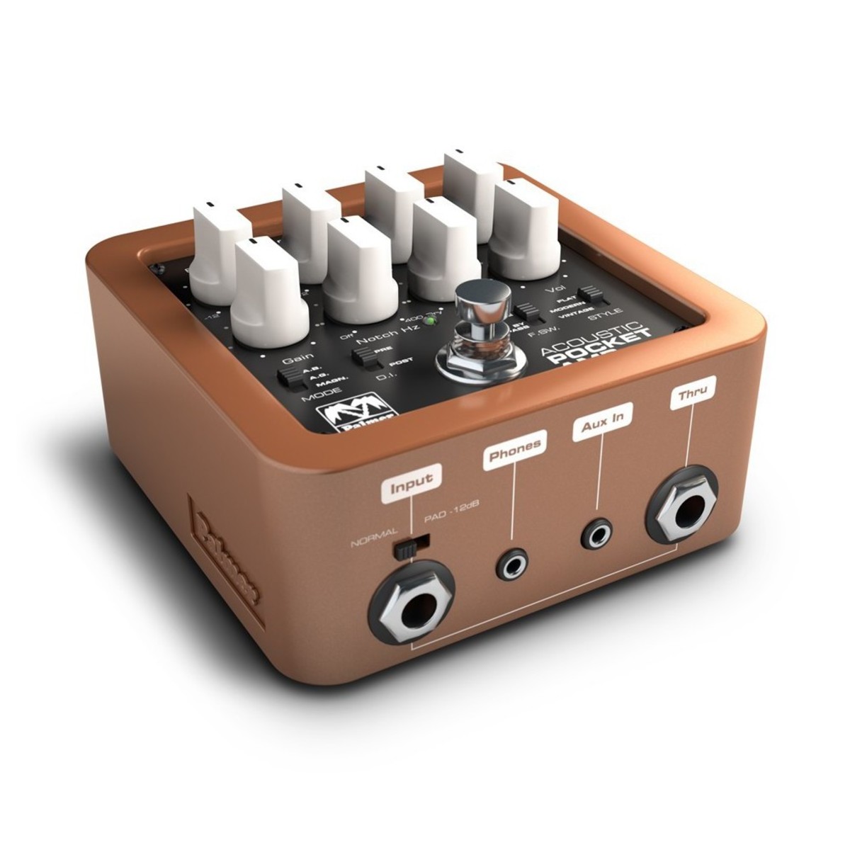 Palmer MI Pocket Amp Acoustic Portable Preamp - Image 1