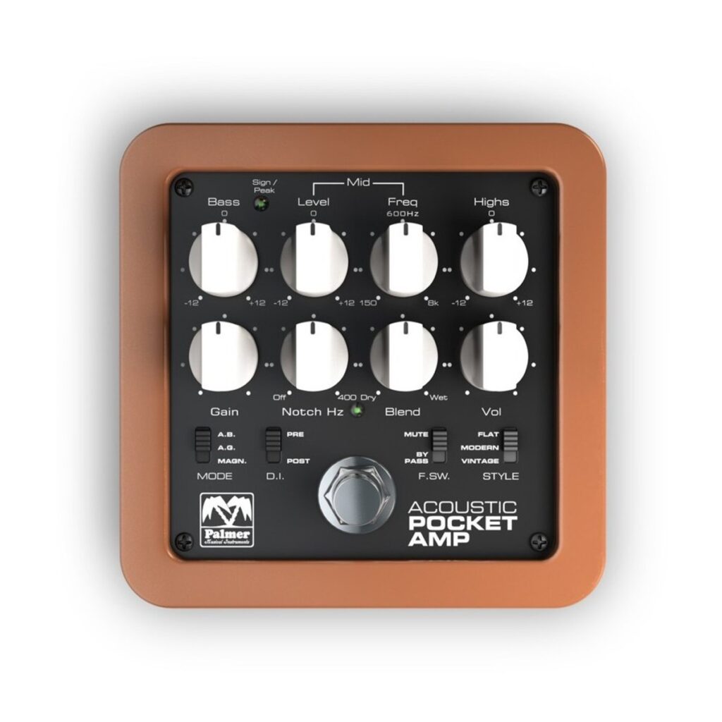Palmer MI Pocket Amp Acoustic Portable Preamp