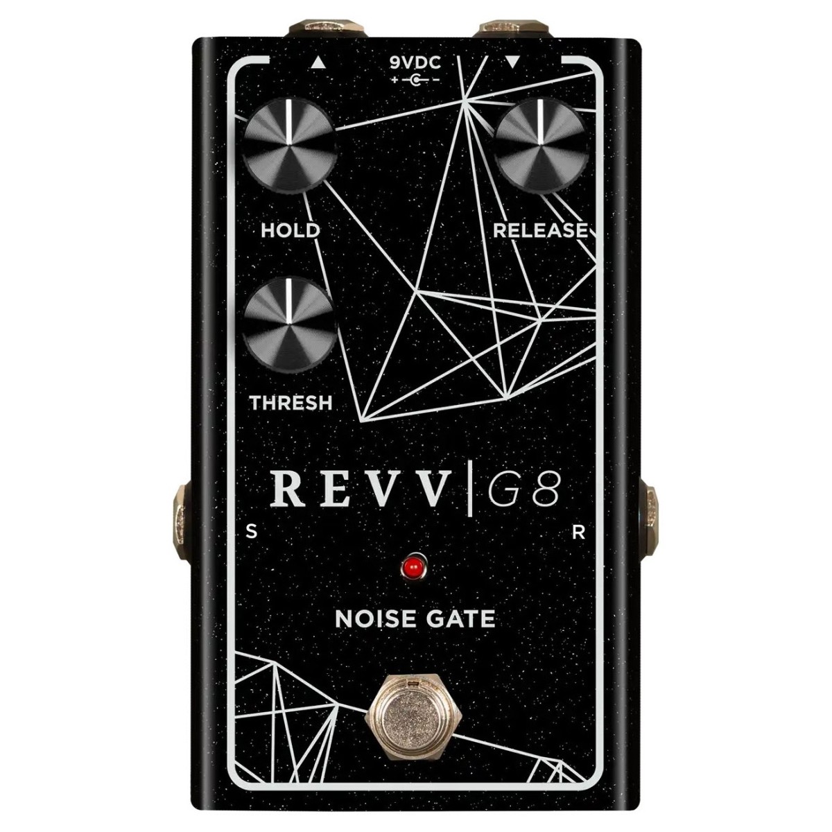 Revv G8 Noise Gate Pedal Black Sparkle - Image 1