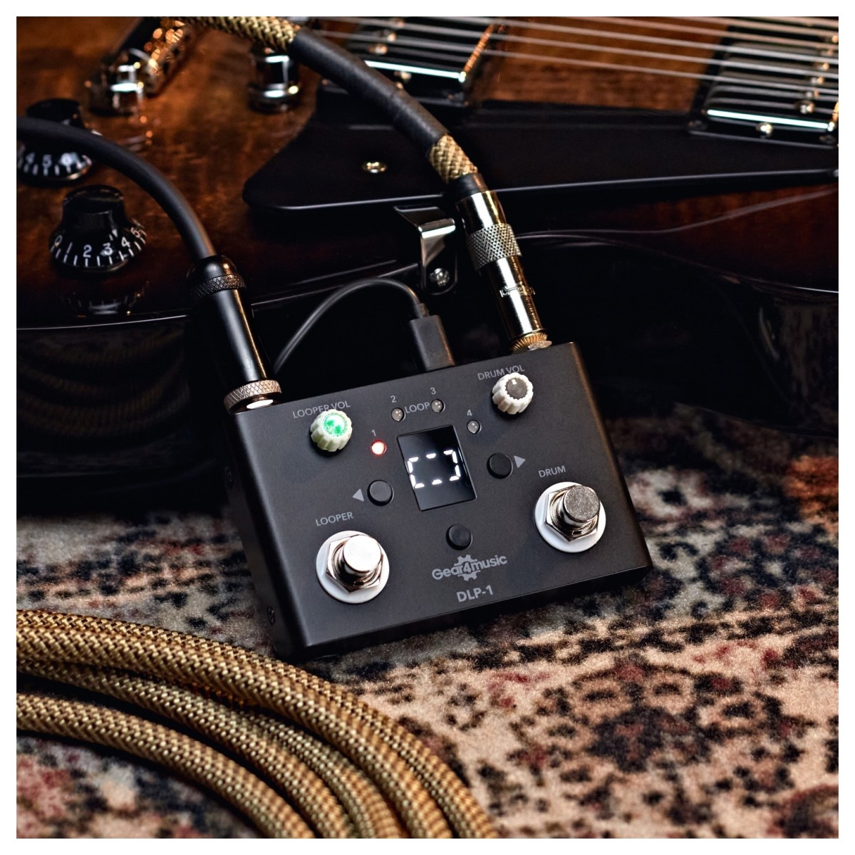 Drum and Looper Pedal by Gear4music