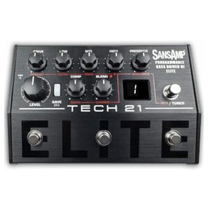 Tech 21 SansAmp Programmable Bass Driver ELITE