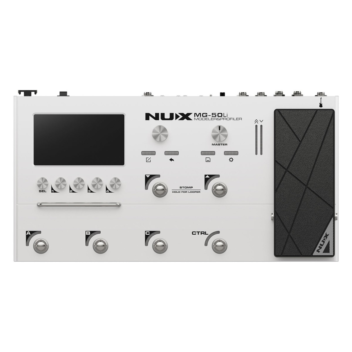 NUX MG50li Guitar Multi-FX Processor & Profiler White
