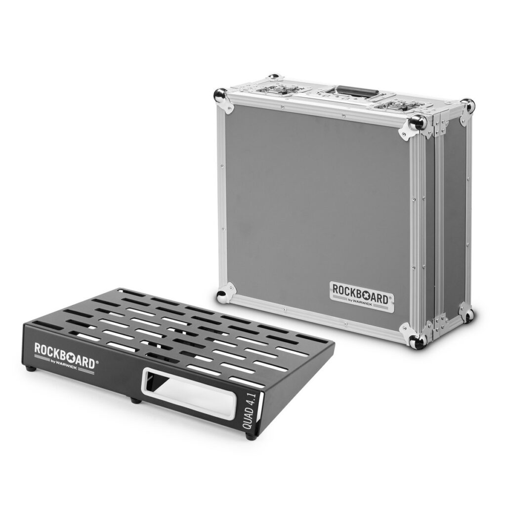 RockBoard QUAD 4.1 Pedalboard w/ Flight Case