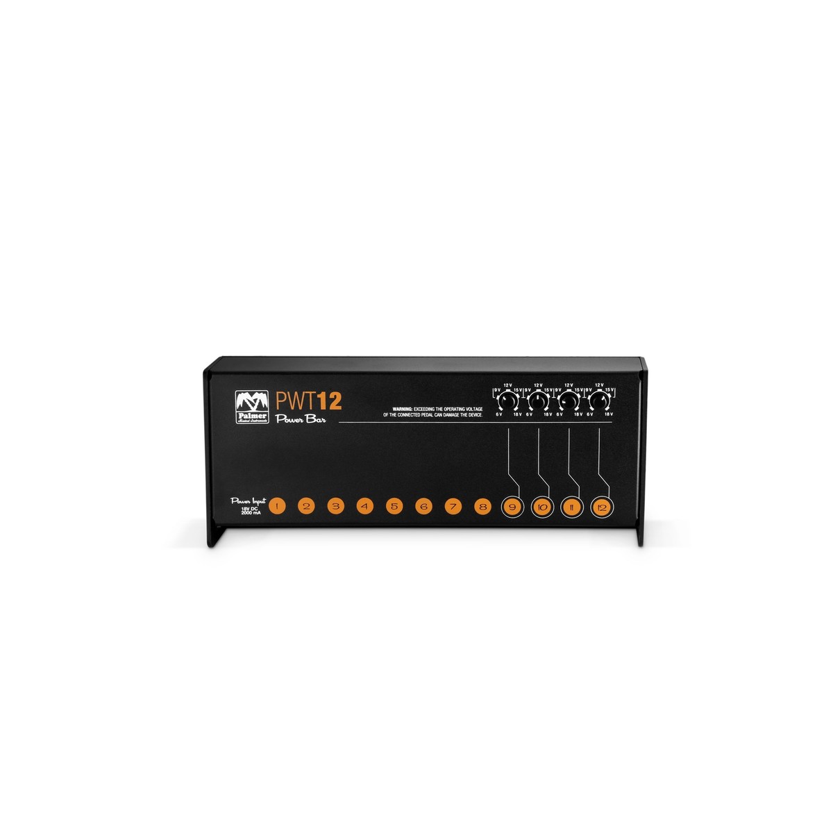 Palmer PWT 12 Pedalboard Power Supply