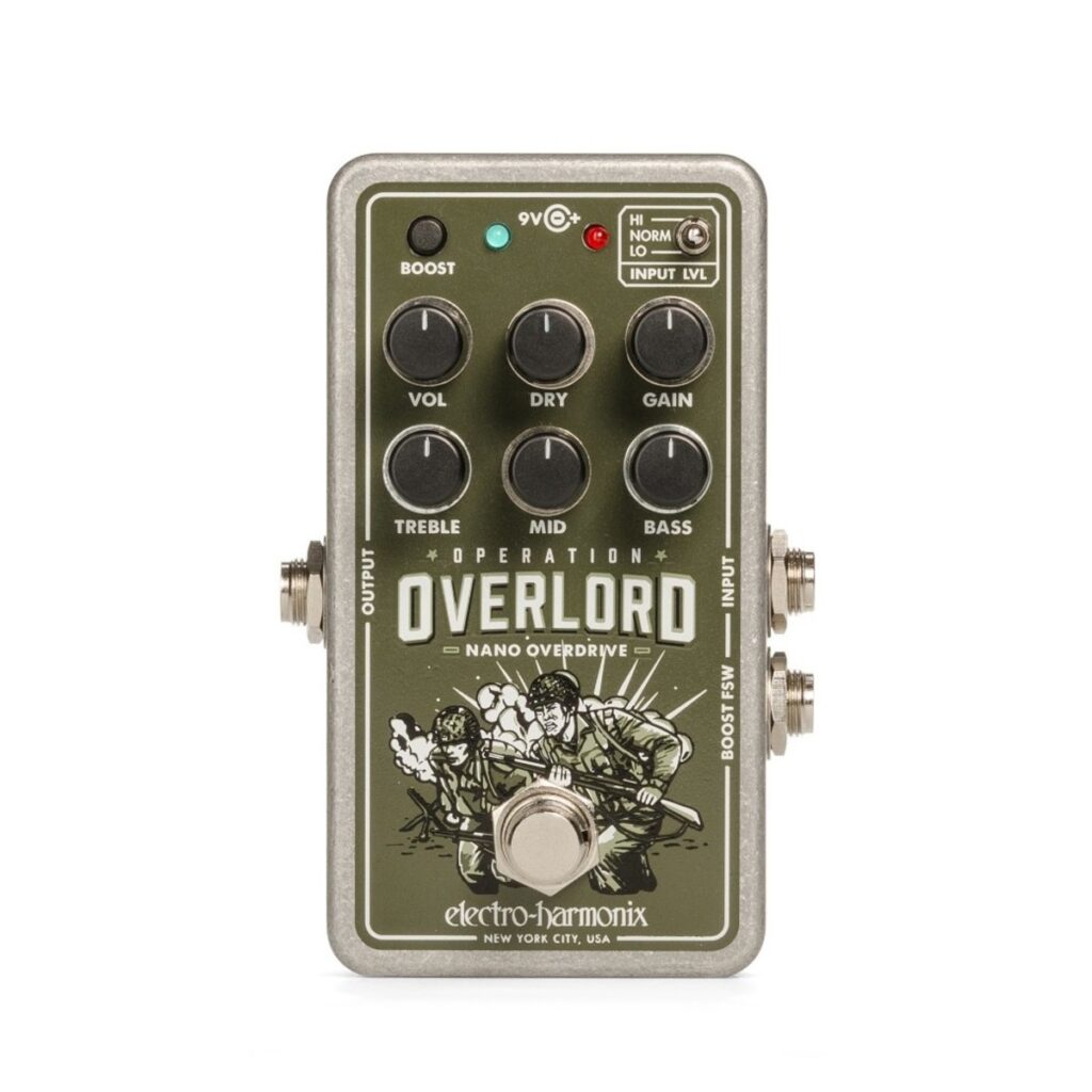 Electro Harmonix Nano Operation Overlord Overdrive