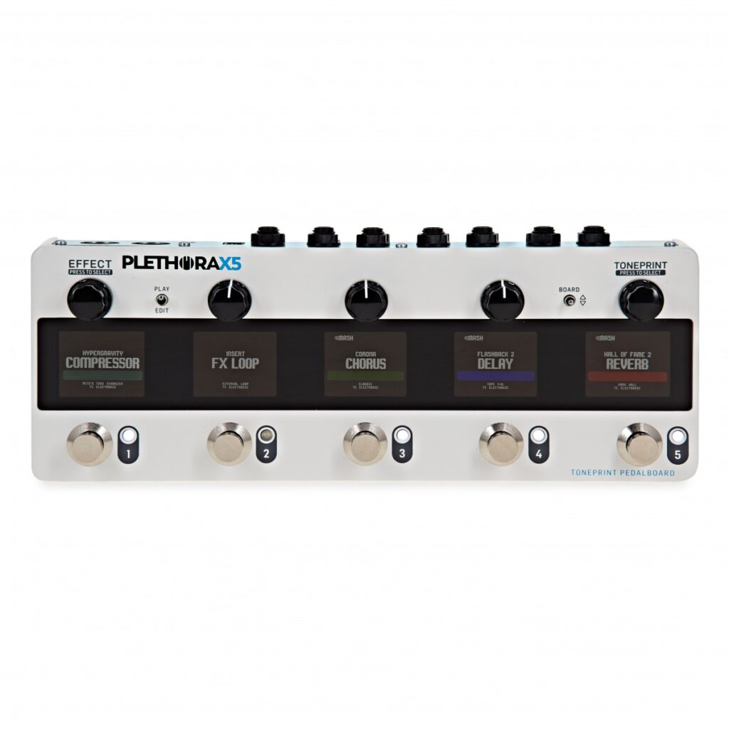 TC Electronic PLETHORA X5 TonePrint Pedalboard
