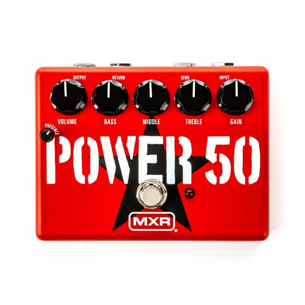 MXR TBM1 Tom Morello Power 50 Overdrive Pedal