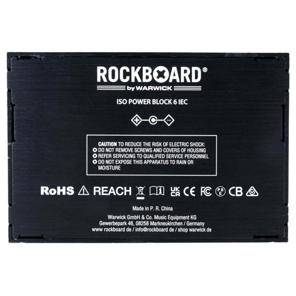 RockBoard ISO Power Block V6 IEC
