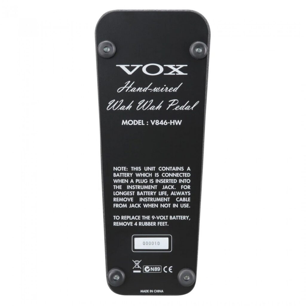 Vox V846 Hand-Wired Wah Pedal