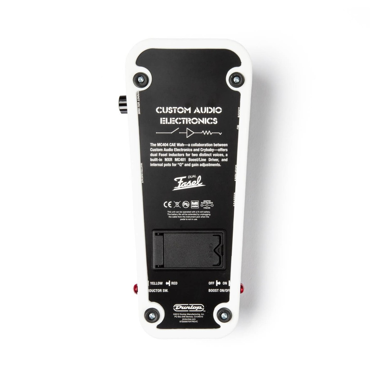 MXR MC404 Custom Audio Electronics Wah Pedal