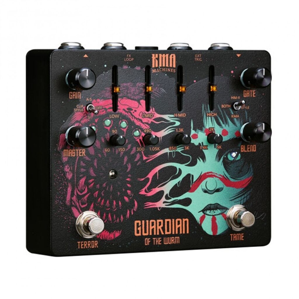 KMA Machines Guardian of the Wurm Distortion Pedal