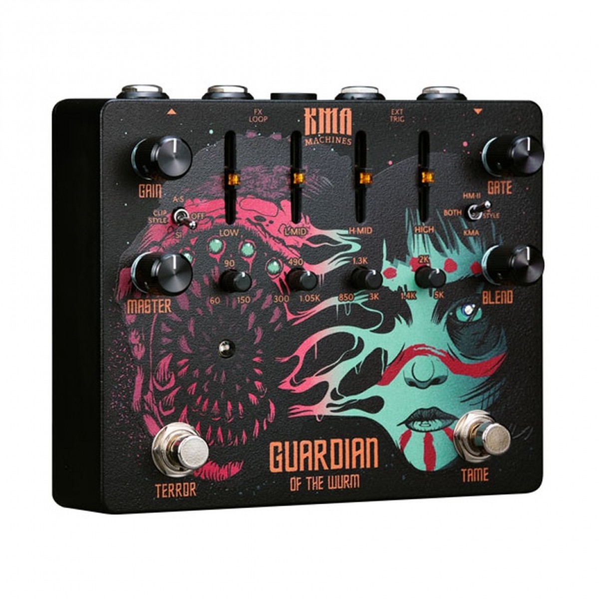 KMA Machines Guardian of the Wurm Distortion Pedal